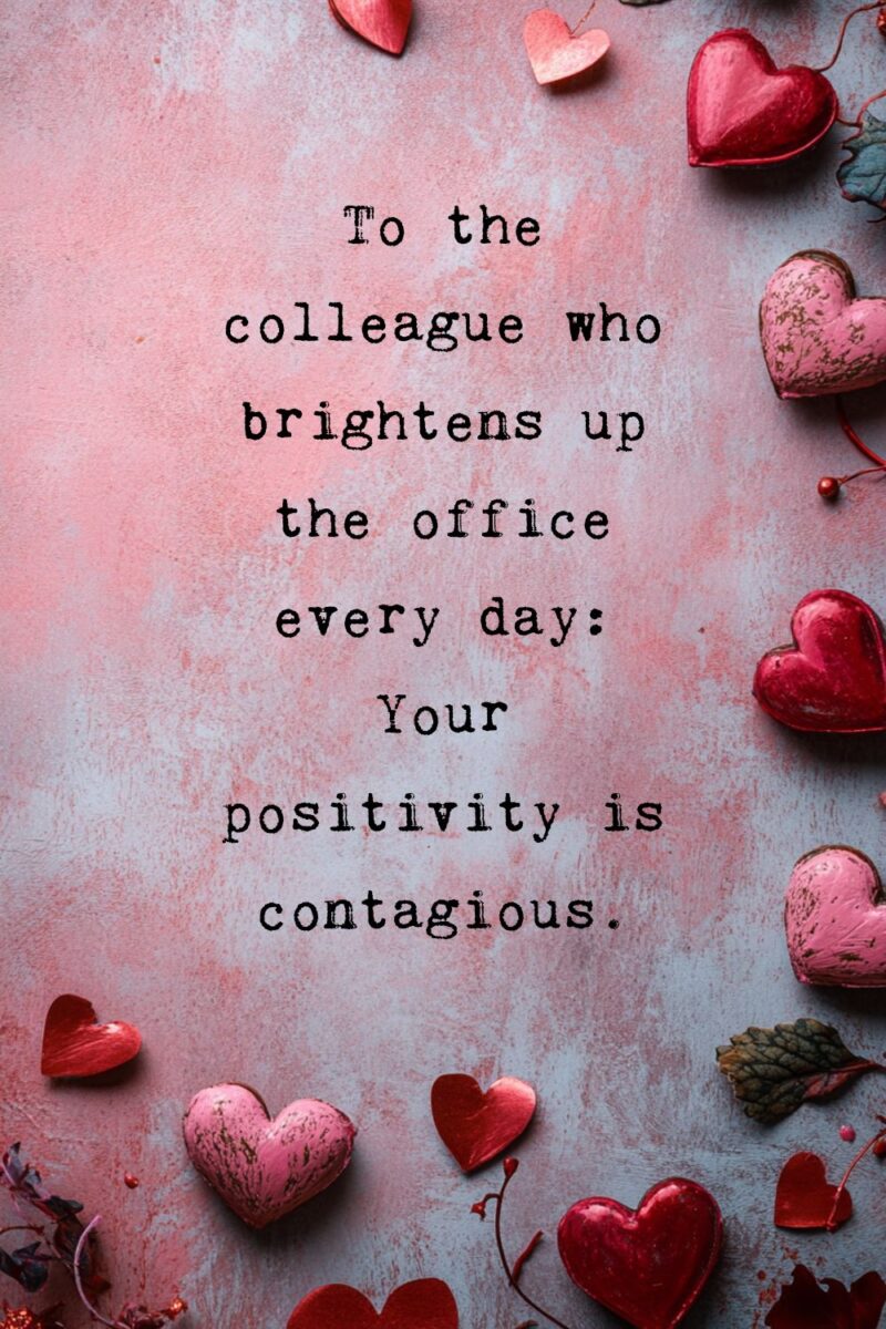 From Intern to CEO: 97 Valentine's Day Messages for Coworkers